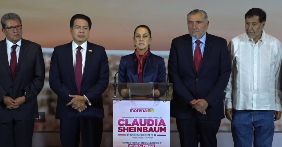 Presenta Claudia Sheinbaum A Su Equipo De Precampa A Uniradio Informa