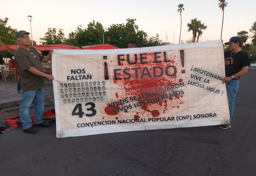 VIDEO Marchan en Hermosillo por décimo aniversario de la desaparición