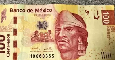 Billete de 100 pesos