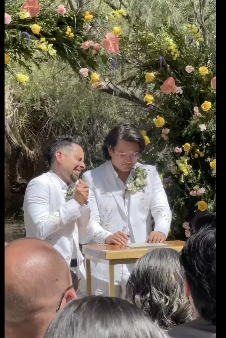 Ceremonia de matrimonio.