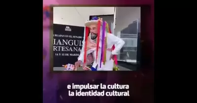 Senado de la Rep�blica promueve la identidad cultural