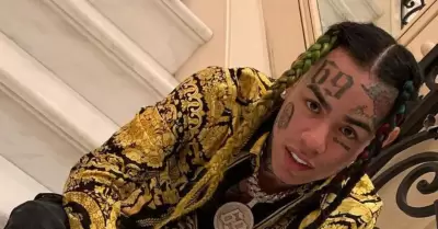 Tekashi 6ix9ine no sufri heridas graves.