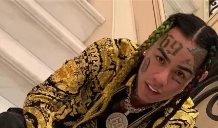 Tekashi 6ix9ine no sufri heridas graves.