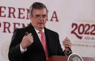 "Es persona non grata, ignorante y racista": Ebrard sobre senador Kennedy