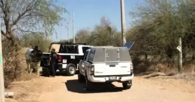 Hallan cad�ver en predio de la Mesa del Seri