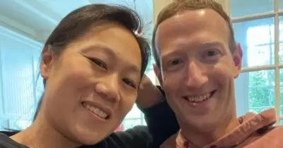 Mark Zuckerberg y Priscilla Chan tienen 13 aos juntos.