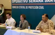 Reforzarn operativo de Semana Santa para seguridad de vacacionistas