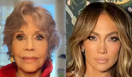 Jane Fonda y JLo trabajaron juntas en "Si te casas... te mato".