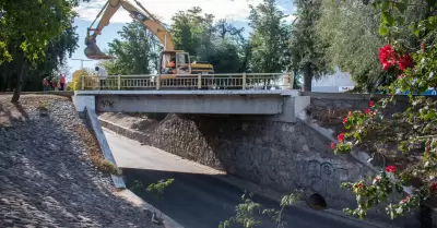 Ampliacin del paso a desnivel en bulevar Luis Encinas