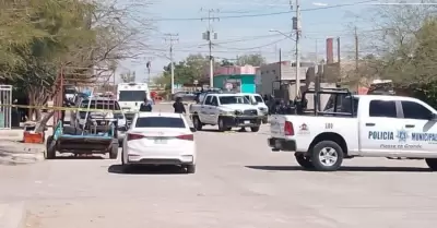 Polica Municipal de Caborca abate a dos hombres