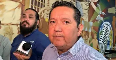 Ramn Gastlum Lerma, secretario general del Sindicato de Trabajadores de Cecyte