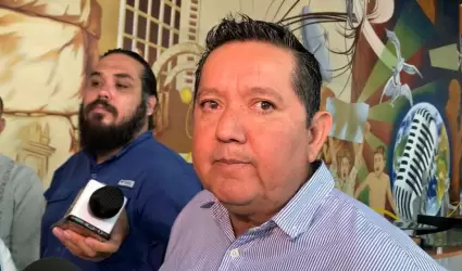 Ramn Gastlum Lerma, secretario general del Sindicato de Trabajadores de Cecyte