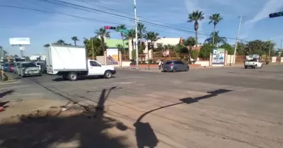 Crucero vial del bulevar Colosio y avenida De la Reforma, en Hermosillo