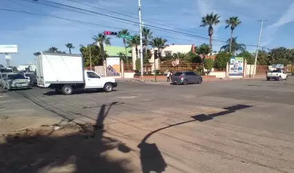 Crucero vial del bulevar Colosio y avenida De la Reforma, en Hermosillo