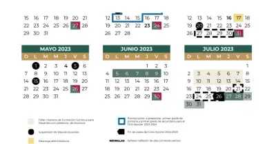 Modifican Calendario Escolar 2022-2023