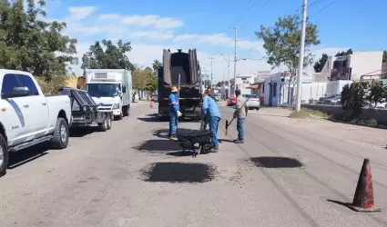 Trabajos de sellado de grietas se harn en todas las vialidades primarias y secu