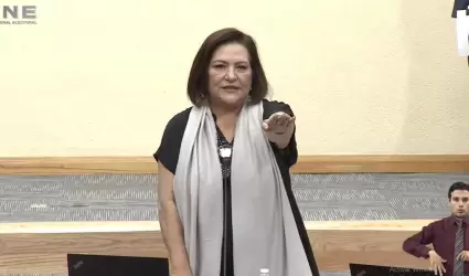 Guadalupe Taddei rinde protesta como presidenta del INE
