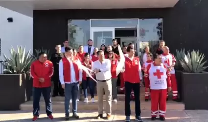 Unidades de Cruz Roja de Hermosillo recibieron el banderazo de salida que marca 