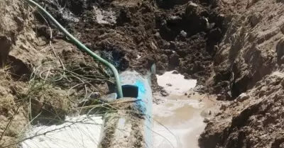 Reparacin de fuga de agua