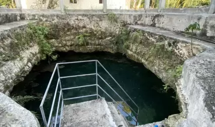 Cenote en Quinta el gato