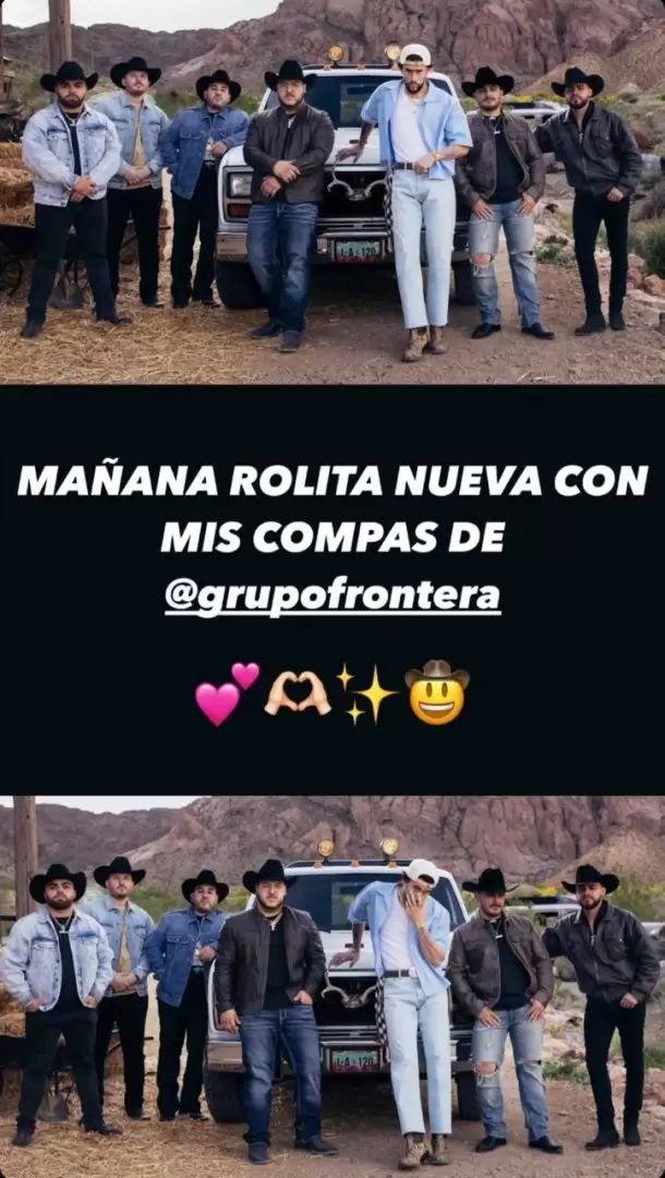 Bad Bunny y Grupo Frontera