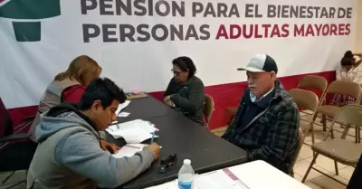 Registro de adultos mayores a Pensión para el Bienestar