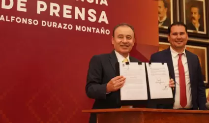 Alfonso Durazo firm una iniciativa de reforma que ser enviada al Congreso del 