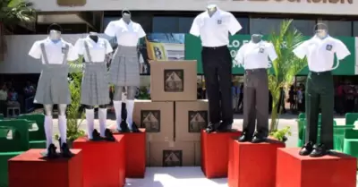 Inicia registro de tallas de uniformes escolares