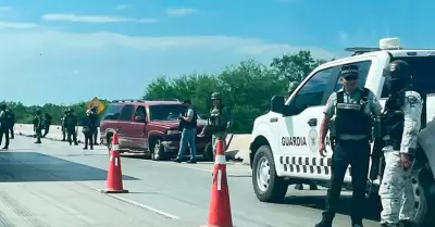 Elementos de la Guardia Nacional dispararon ms de 80 balas a camioneta en que s