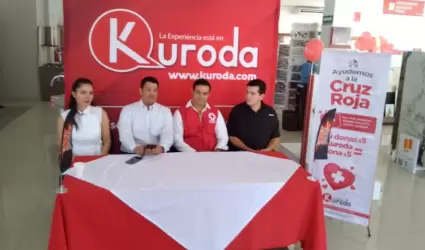 Kuroda lanz la campaa "Ayudemos a la Cruz Roja".