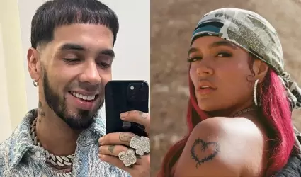 Anuel AA y Karol G fueron novios por 3 aos.