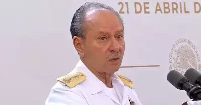 Almirante Jos Rafael Ojeda Durn, titular de la Secretara de Marina.