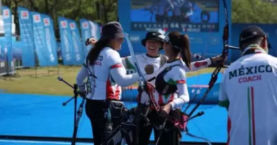 Equipo femenil mexicano de tiro con arco