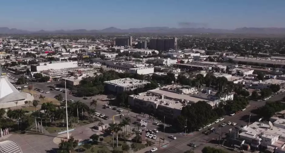 Imagen area de Ciudad Obregn, Sonora.