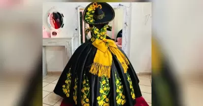 Vestido de XV aos robado