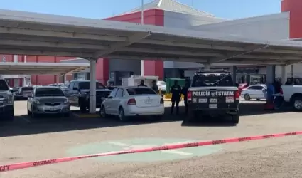 Los hechos se registraron en el estacionamiento de un supermercado ubicado en bu