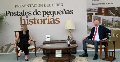 Presentan libro Postales de Pequeas Historias