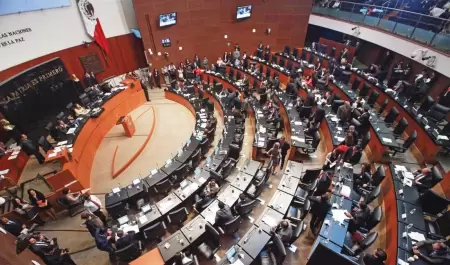 Sesin en Cmara de Senadores.