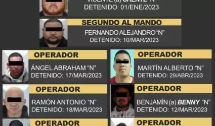 Detenidos en Nogales