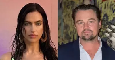 Leonardo DiCaprio e Irina Shayk fueron captados juntos en Coachella.