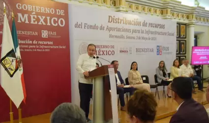 Javier Lamarque Cano presenci la Distribucin de Recursos del Fondo de Aportaci