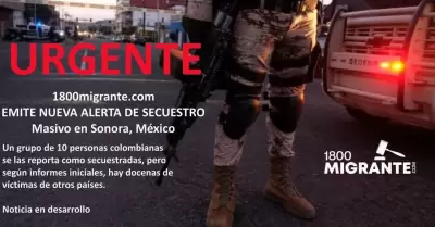 La organizacin 1800migrante.com denunci el secuestro de migrantes en el estado