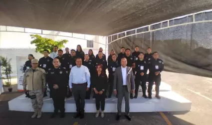 Se incorporan nuevos agentes de Trnsito y Preventivos a la Polica de Hermosill