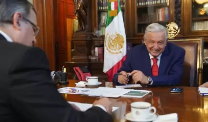 AMLO y John Biden sostienen videoconferencia