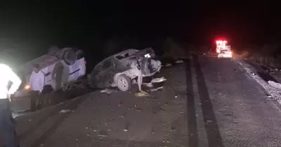 Accidente en la Costa de Hermosillo