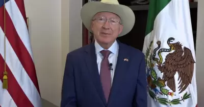 Ken Salazar, embajador de EU en Mxico