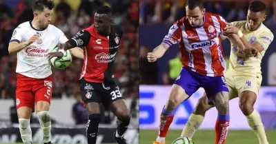 La ida de los cuartos de final de la Liga MX se jugaron a media semana