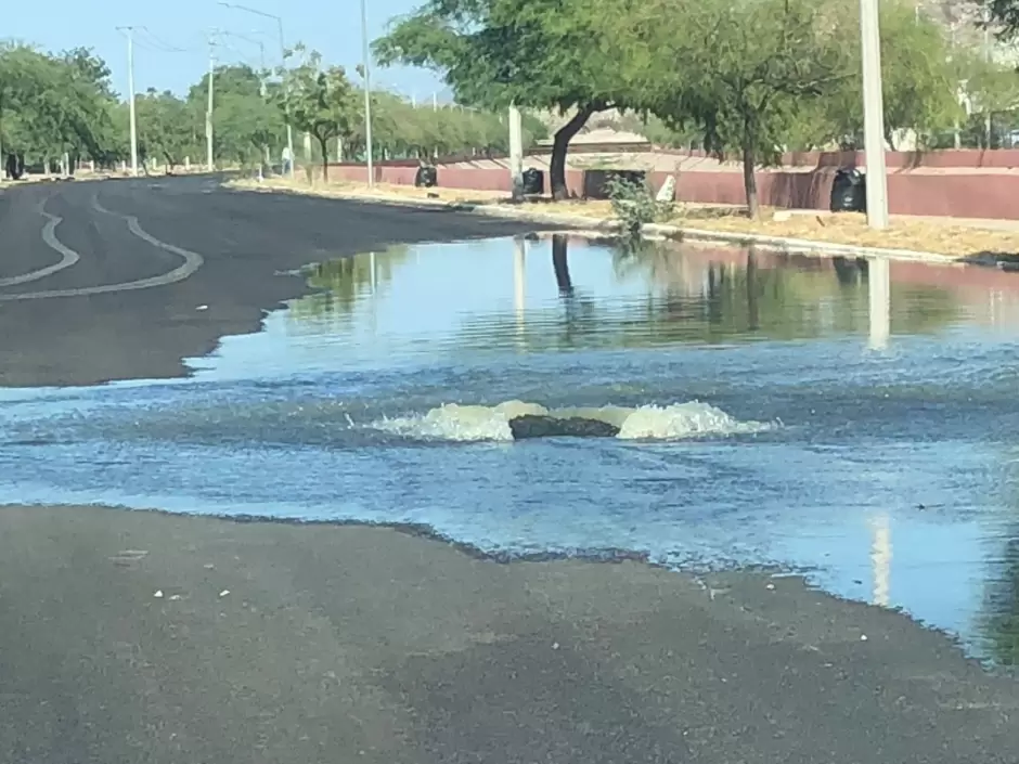 Socavn en Paseo Ro Sonora