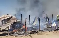 Incendio consume siete casas en la Invasin Guayacn