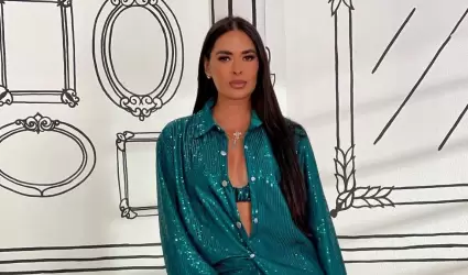 Galilea Montijo fue captada con el modelo Isaac Moreno.